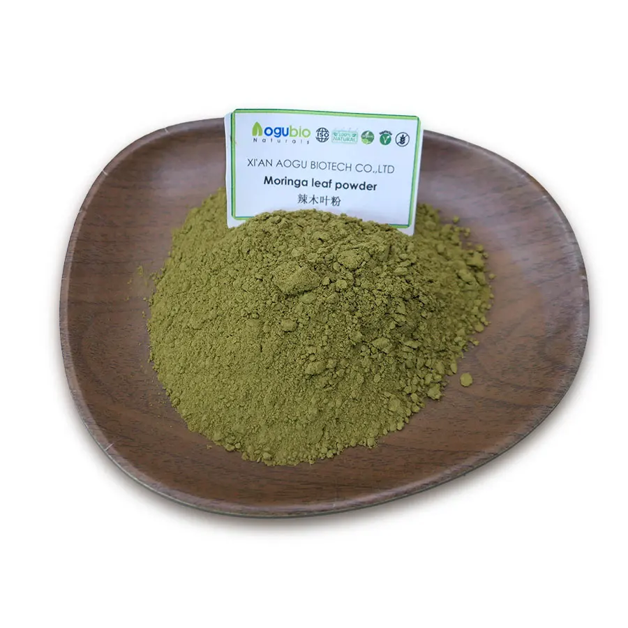 Травяные добавки Moringa oleifera Порошок органический порошок листьев по хорошей цене