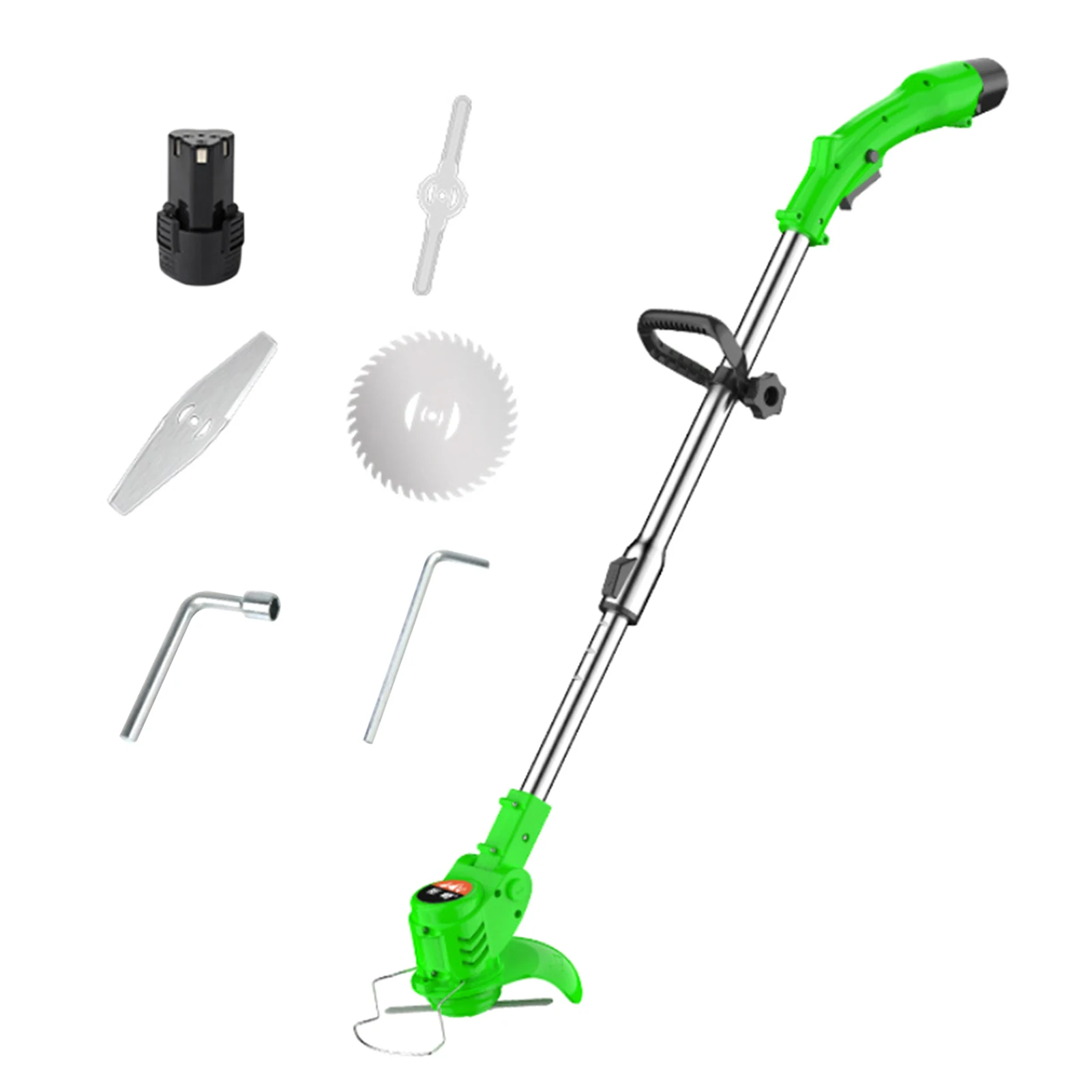 24V Electric Grass Trimmer Rechargeable Handheld Lawn Cutter Home Use Cordless Portable Grass Branches Mower