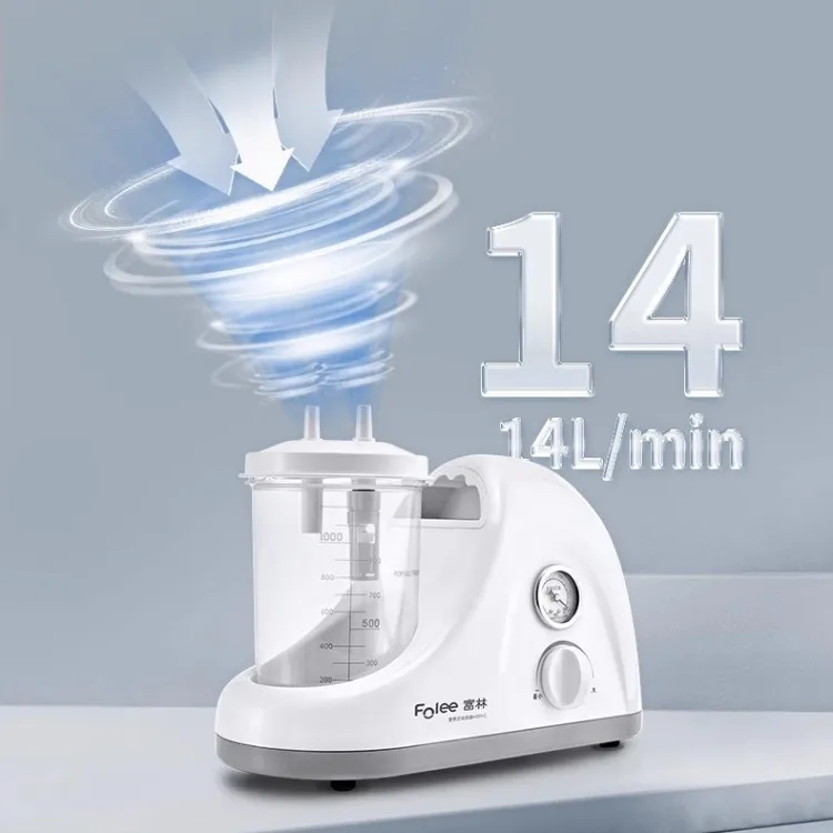 Home use mini electric aspirator medical Apparatus Sputum Vacuum Suction Devices