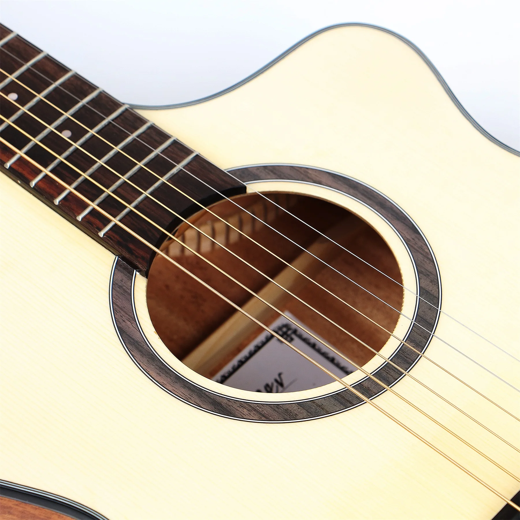 Deviser Jf Shape High Quality 40 Inch Polish Painting Acoustic Guitar With Oem Service For Wholesale