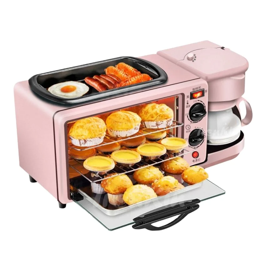 Factory Outlet High Quality Multi Function Aluminum Electric Multi-function 3 in 1 Breakfast Machine