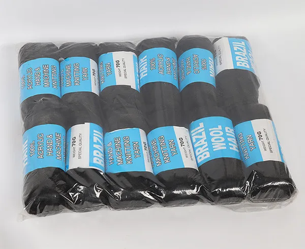 Brazilian wool hair 50g 60g 70g  Synthetic hair yarn