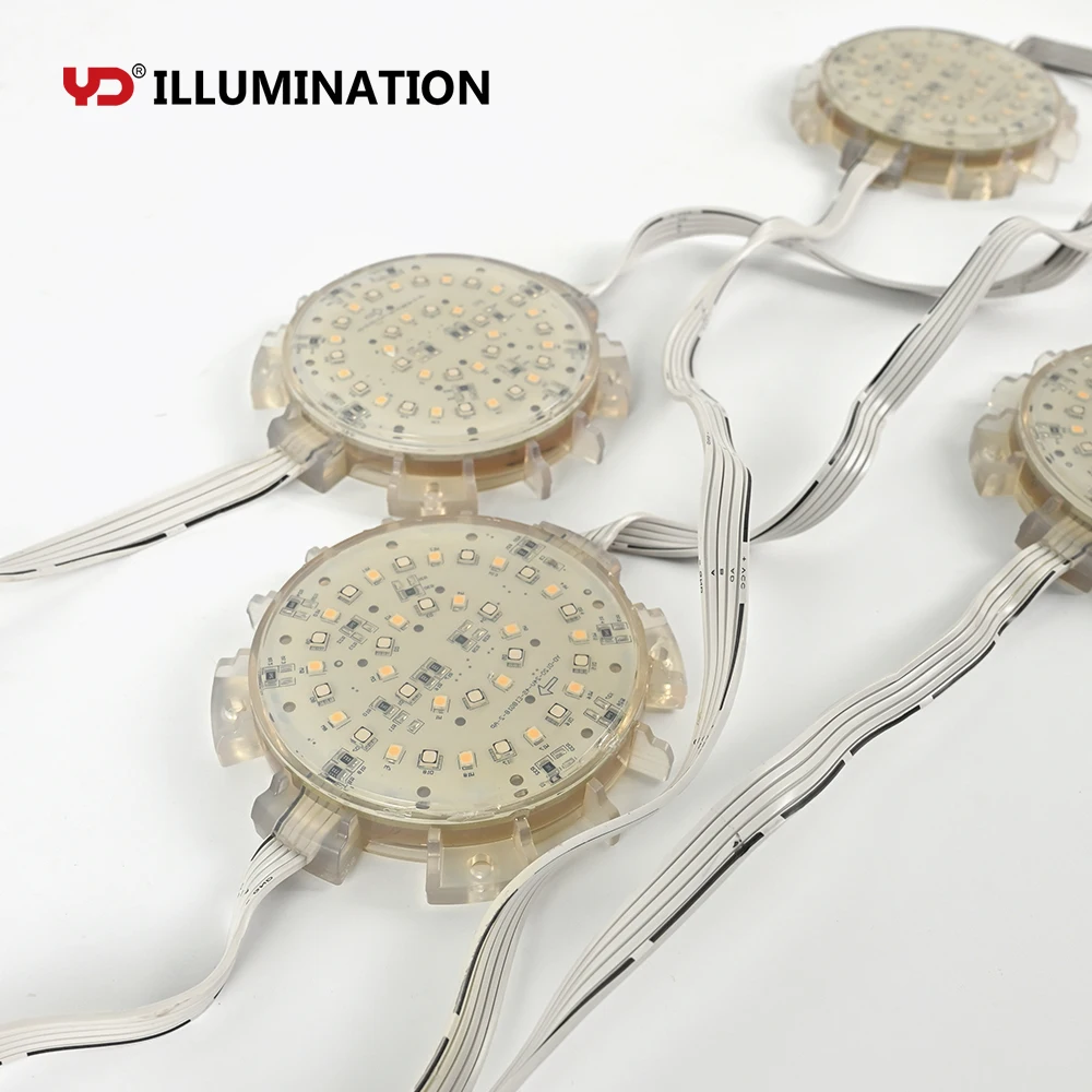 120mm Module Light Led Facade Light Pixel Point Outdoor Architectural Lighting