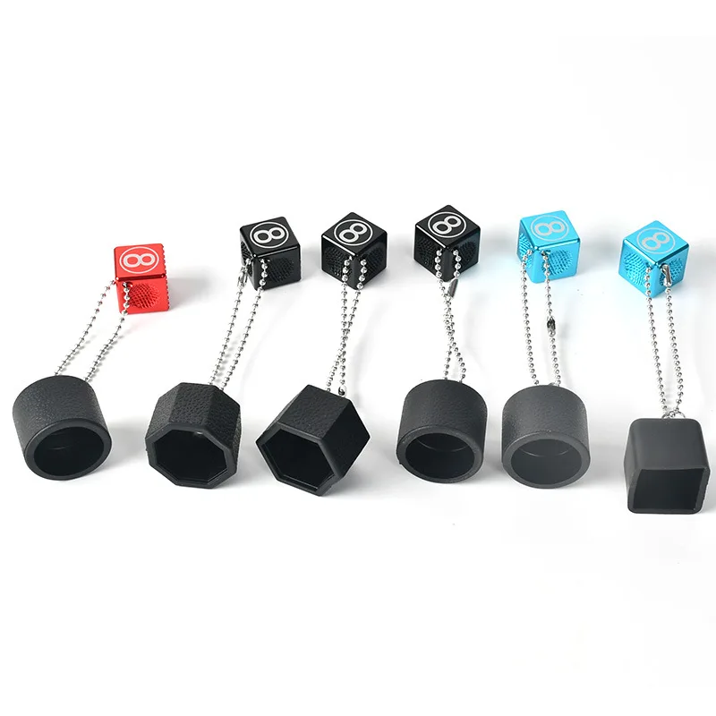 Multifunctional Metal Chocolate Cap Sander with Needle Function round Square Octagonal Hexagonal Set for Pool Chalk Type