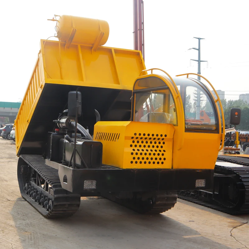 Best Price 8 Tons Crawler Truck Transporter Crawler Dump Truck Suitable For All Terrain Crawler Tractors For Sale