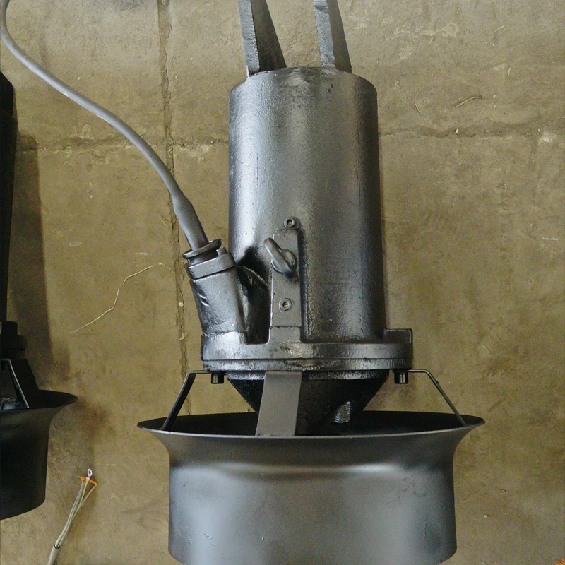 Sewage Treatment Stirrer Submersible Mixer Sewage Treatment Aeration Basin Aerator waste water