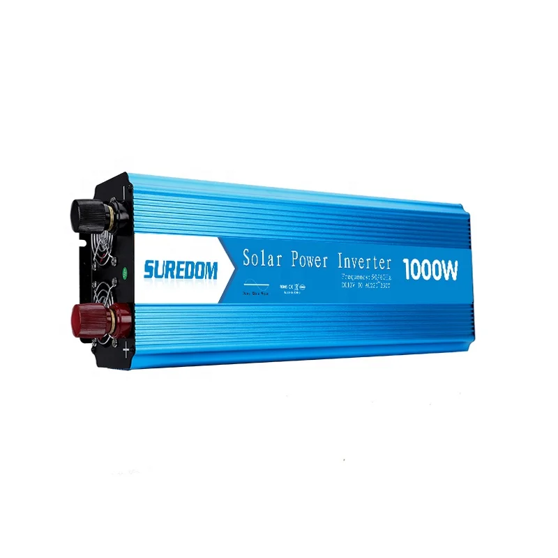 SUREDOM Pure Sine Wave LCD Power Inverter 1000w 2000w 12v 24v Dc To Ac 110v 220v for truck