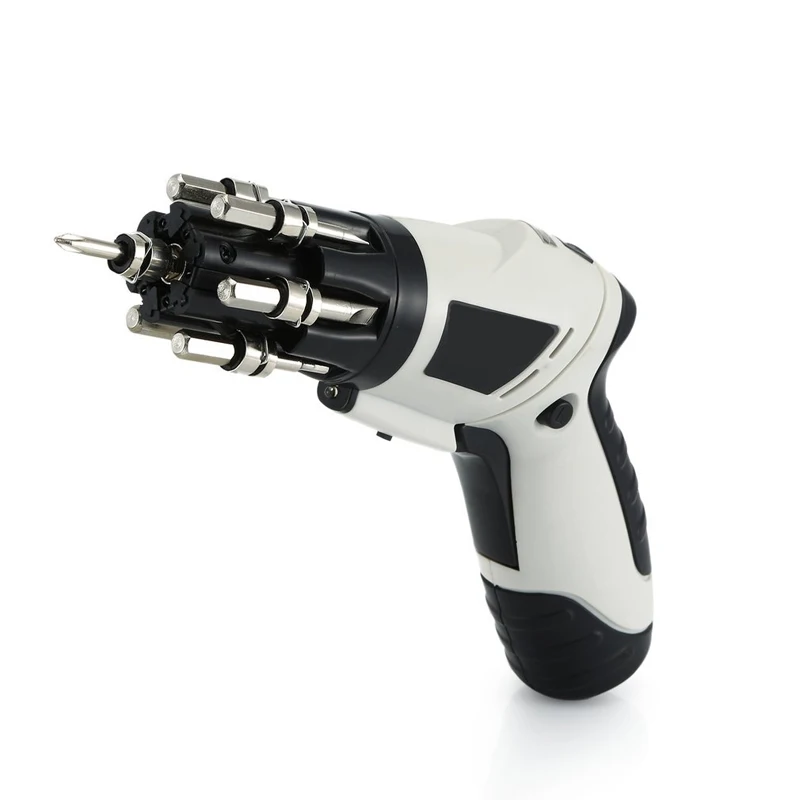 LARIX 4.8 V Pistol Screw Driver Set Mini DIY Li-ion Cordless Screwdriver Electric Drill DIY Screwdriver Power Tools