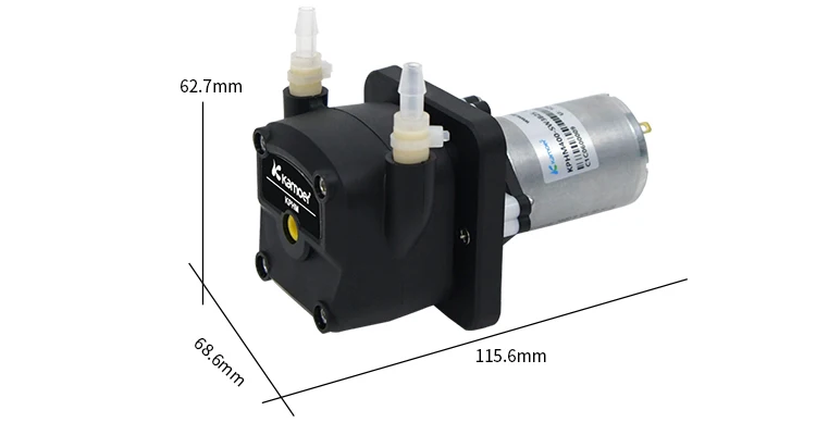 Kamoer KPHM400 400ml/min Flow Rate 12V 24V DC Motor Brush/Brushless Motor water treatment Peristaltic Pump