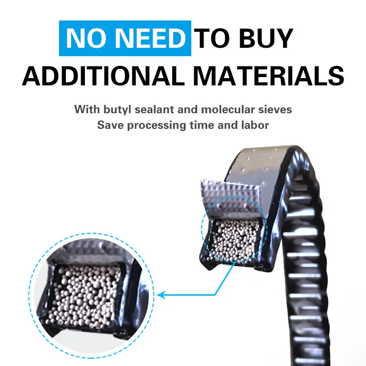 New Technology Warm Edge Butyl Aluminum Spacer Bar used for Insulating Glass