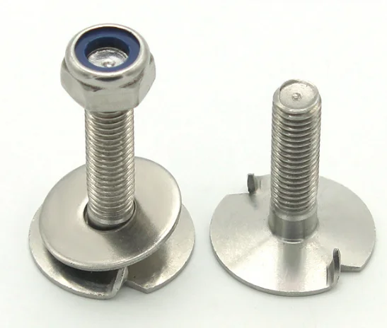stainless steel elevator bolts for connection with washer