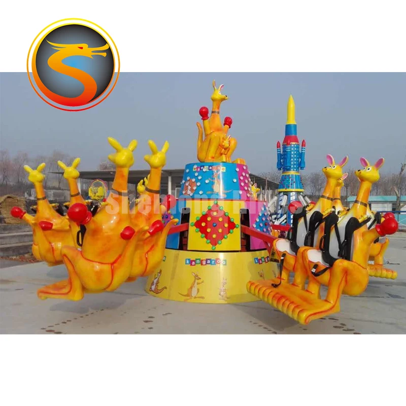 China Professional Amusement Park Thrill Swing Kangaroo Jump Rides for Family Playground