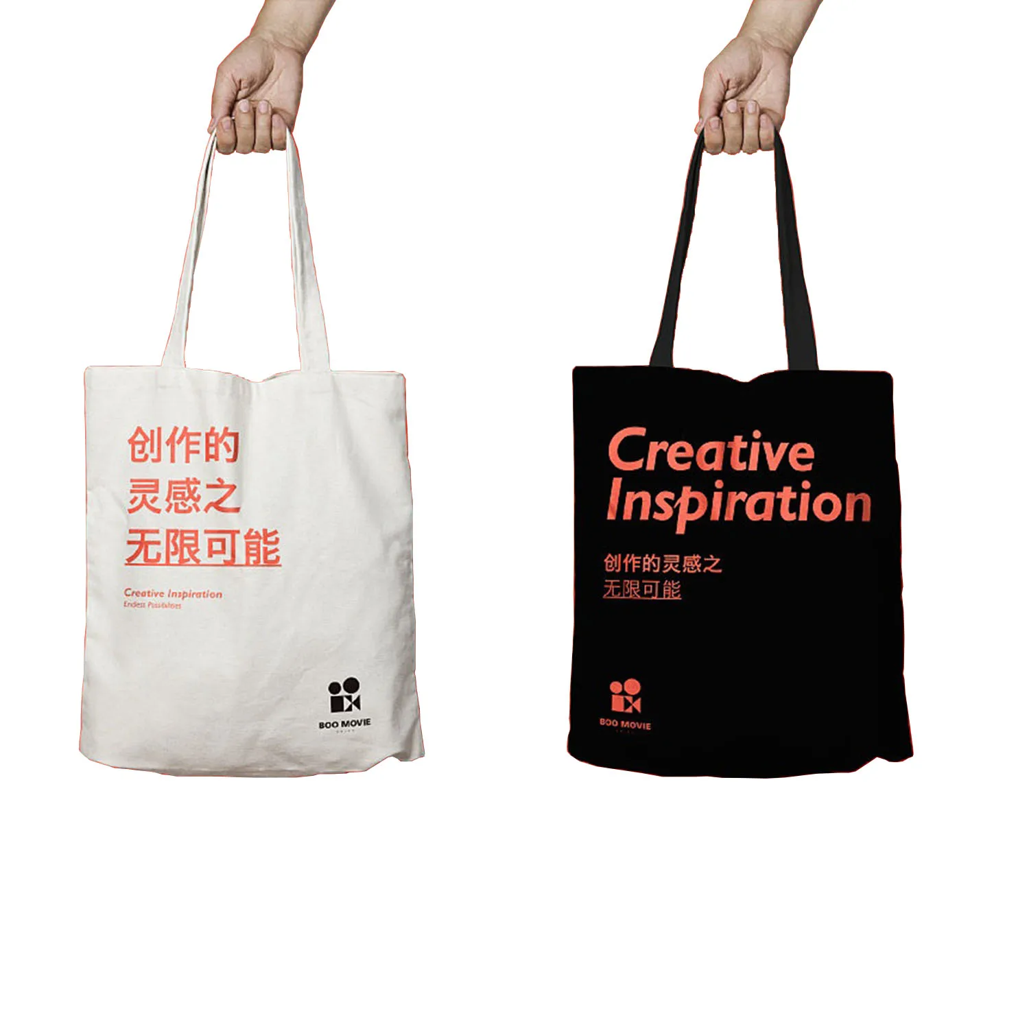 
Plain organic reusable cotton canvas tote shopping custom canvas bag With Custom Logo 