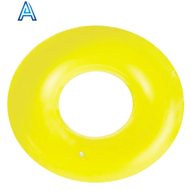 Hot sale customize swimming tube circle ring swimming float tube inflatable ring for pool water toy