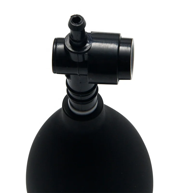 Manual Blood Pressure bulb With air-suction valve silicone bulb Inflatable rubber bulb for blood pressure monitor