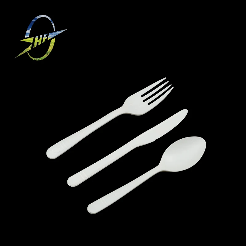 Disposable Corn Starch Eco-friend Fork Dinnerware PLA