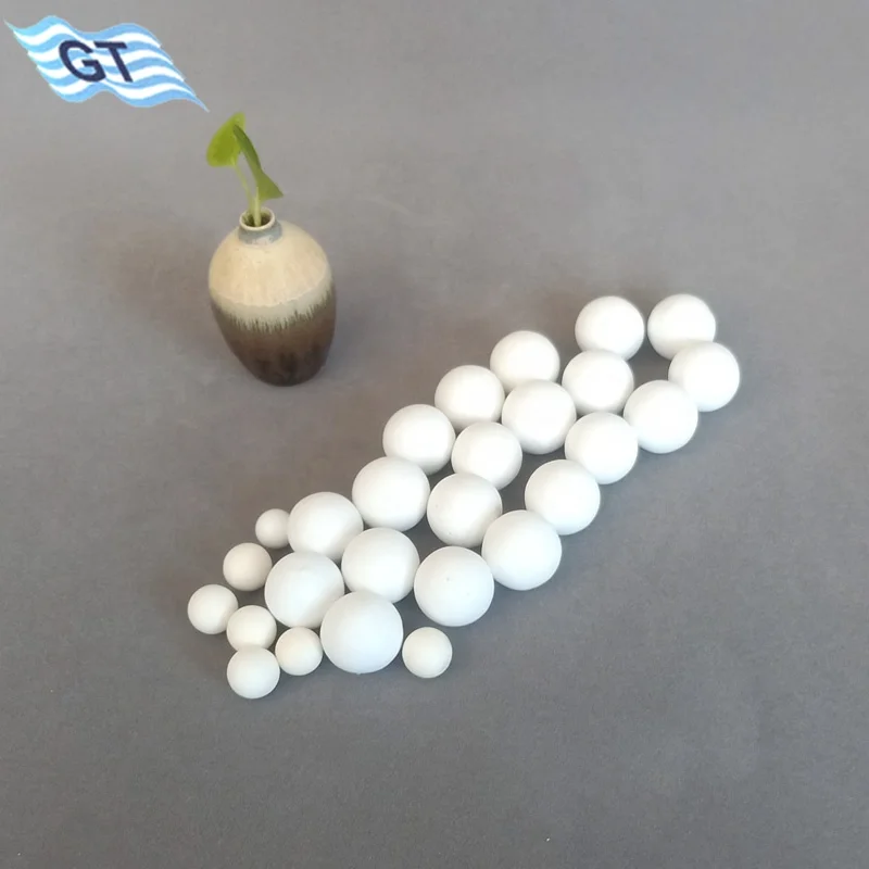 High purity white high alumina ceramic balls for tile industry