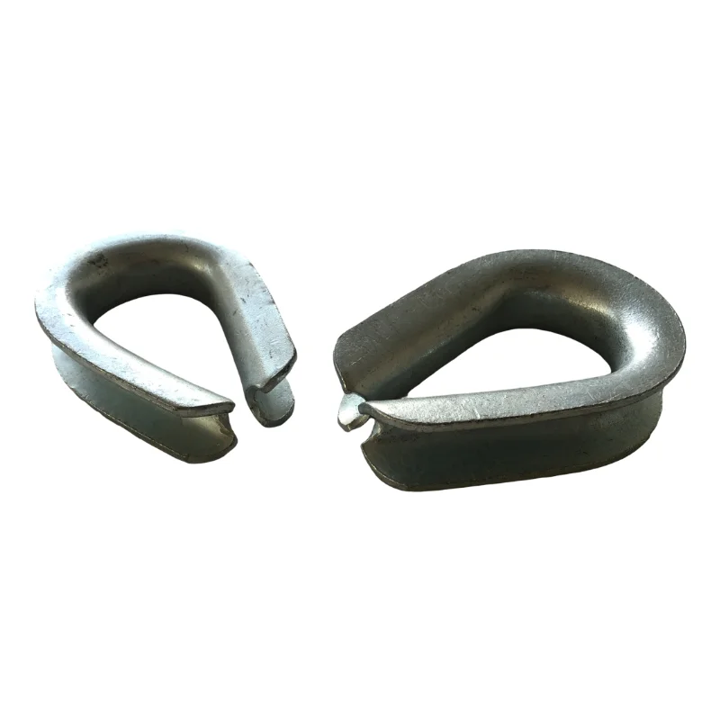 Mild Steel Wire Rope Thimble Stainless Steel Wire Rope Rigging Hardware Wire Rope Thimble