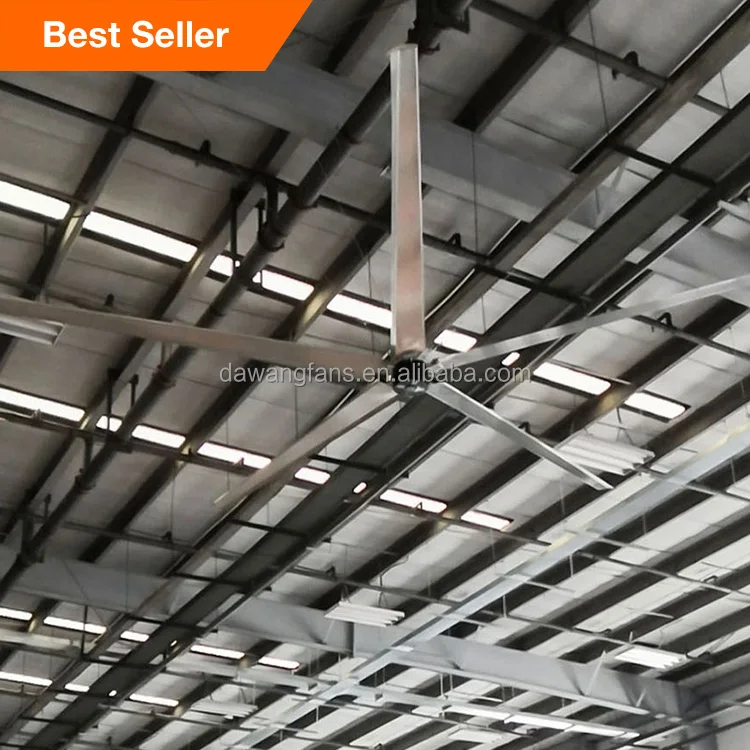 DAWANG 24FT 1.5KW large hvls fans low price malaysia big ass fan