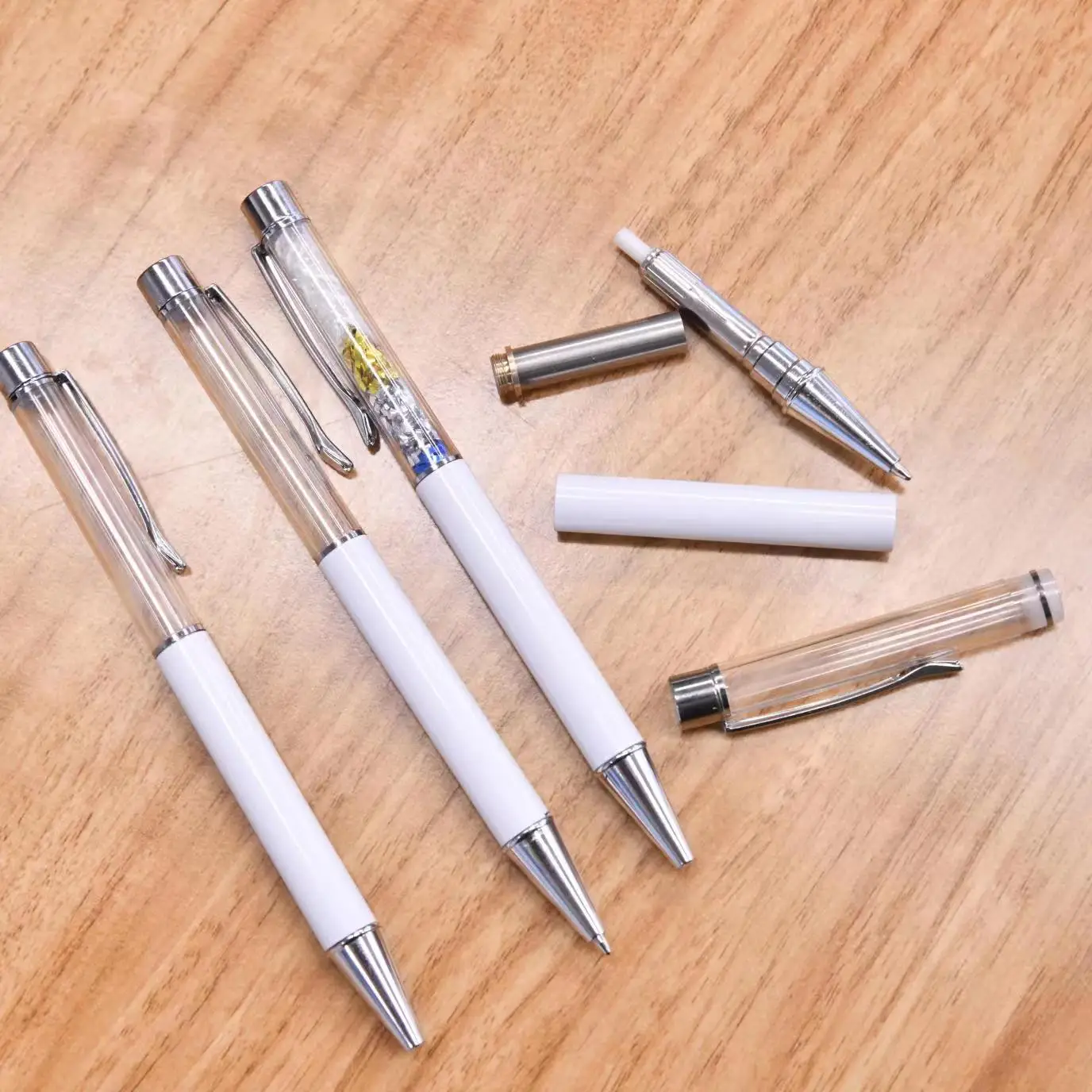 Usa Warehouse Diy Custom Personalized Metal Pen sublimation Ballpoint pen blank for sublimation Printing