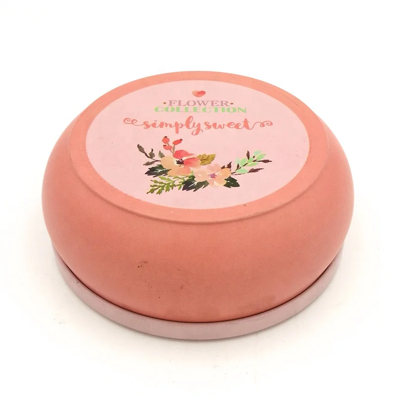 whole sale customized empty bowl shaped vintage sweet tin box for collection