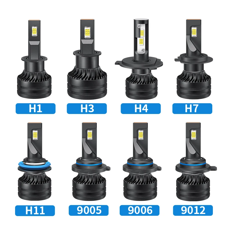 2022 hot High Power White H4 Hi Low Beam 60W 42000Lm Auto Tuning Accessory S6 60W Car Led Headlight bulbs H4