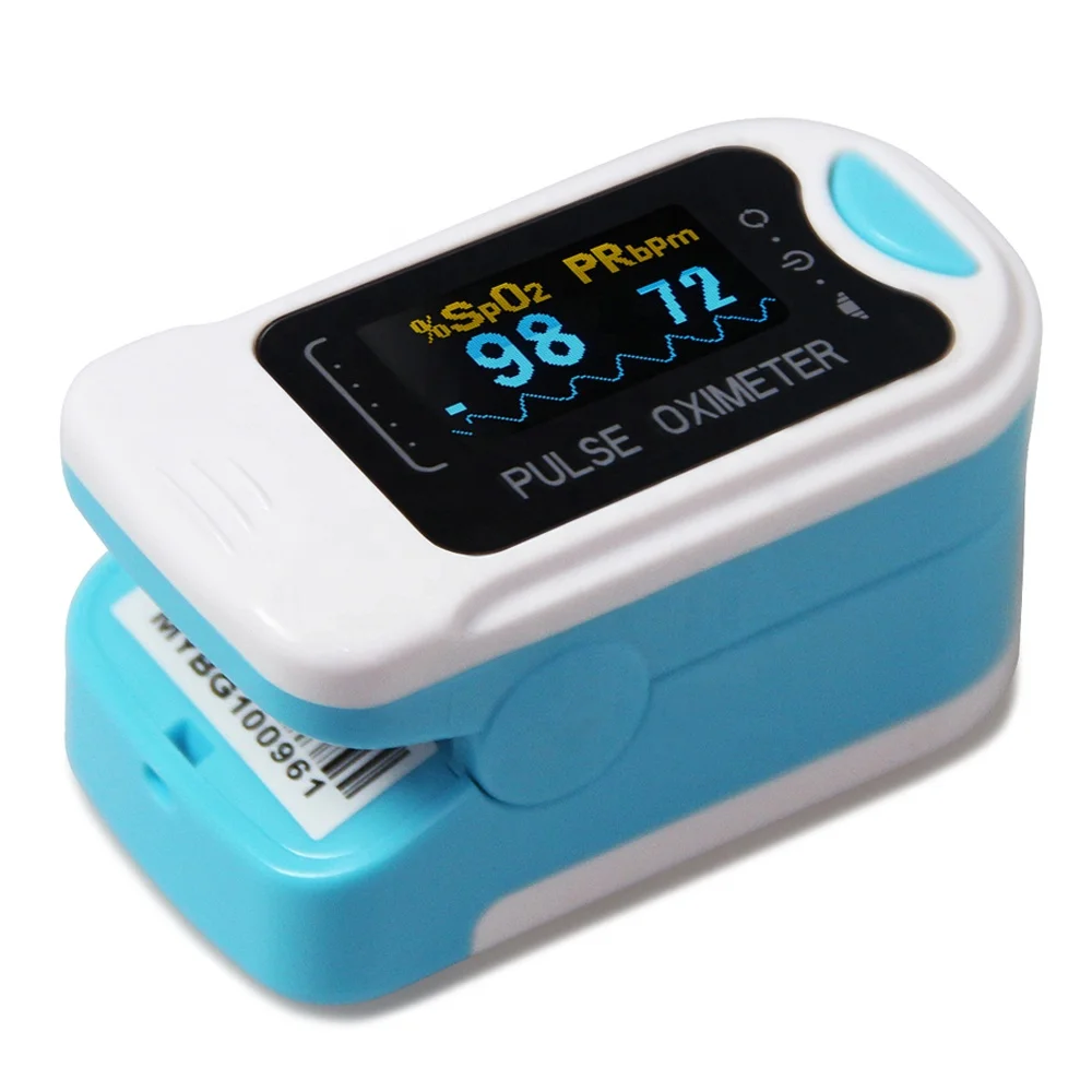 CONTEC OLED Color screen Digital Pulse Oxygen Saturation Meter Fingertip Pulse Oximeter with SpO2 and PR