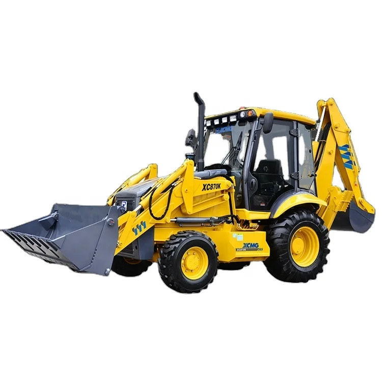 Hot XC870K Strong Tractor Backhoe Loader for Sale