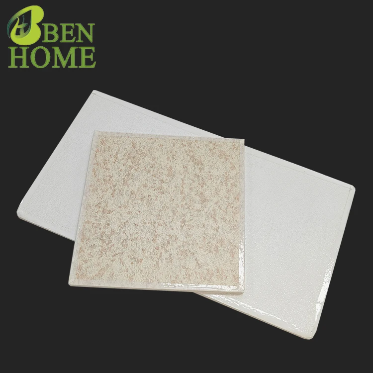 Vinyl Ceiling Sheets Artistic Panel PVC Faced Gypsum Board