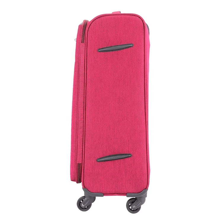 
Wholesale Fabric trolley travel suitcases bag 20 24 28 inch nylon material light weight luggage set 