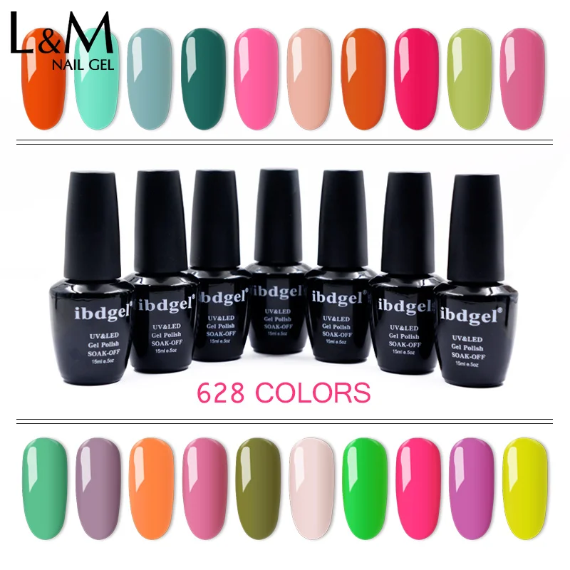 LED&UV Soak Off ibdgel Gel Nail Polish Long Lasting Wholesale Nail Gel Varnish China