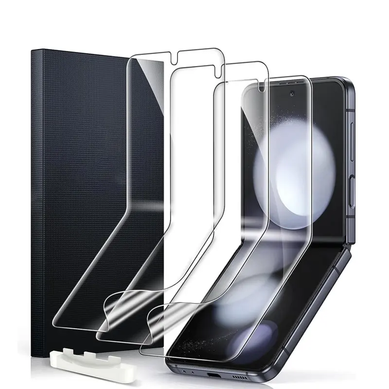 Laudtec GHM006 With Built In Waterproof Case Phone Tempered Glass Protector Screen Protectors For Samsung Galaxy Z Fold Flip 5