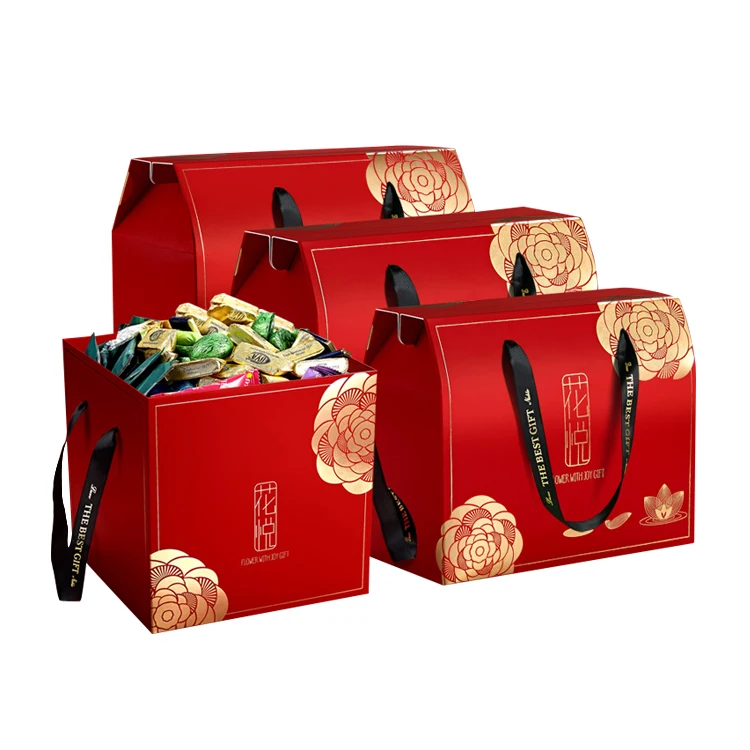 Wholesale custom luxury sweet wedding favour gift candy packaging gift box