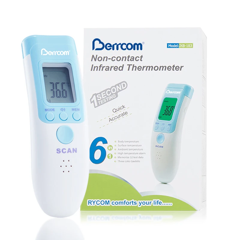 Medical baby forehead thermometers digital non contact infrared thermometer