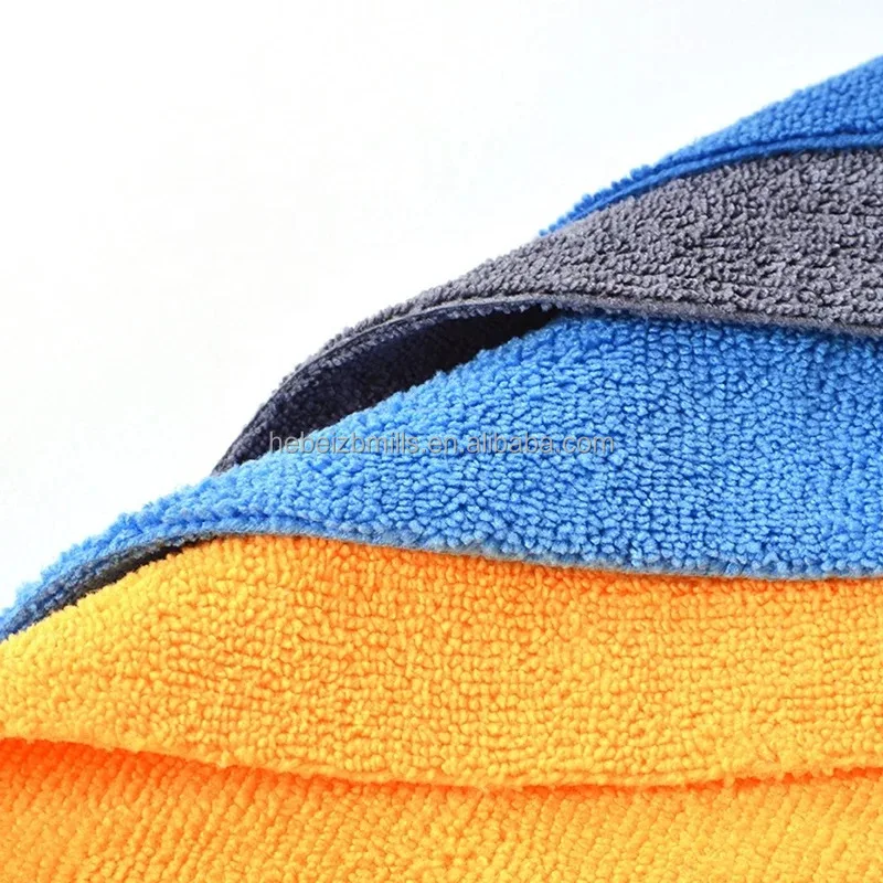 Hot Sale Custom Home Kitchen Microfiber Cleaning Dust Cloth Dish Car Washing Rag Towel
