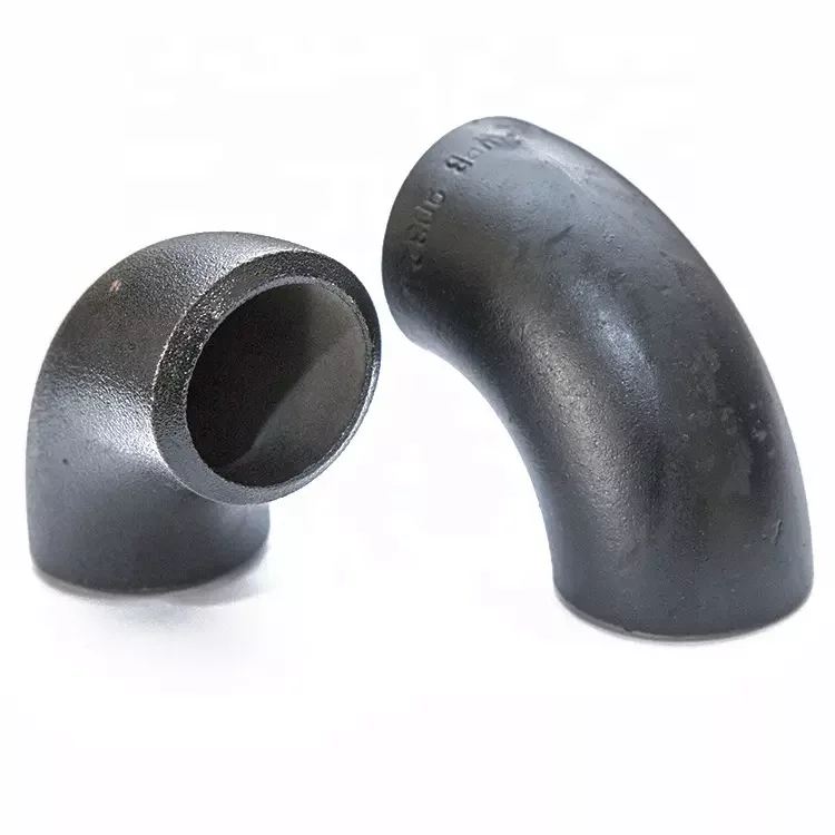 Seamless Carbon Steel A234 WPB 1-1/2' Pipe Fittings for Connect SCH80 90 Degree Elbow