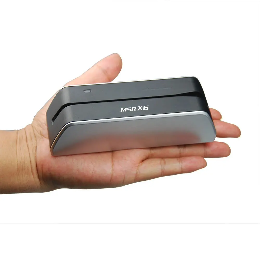 Msrx6 USB-накопитель магнитных карт записывающее устройство HiCo