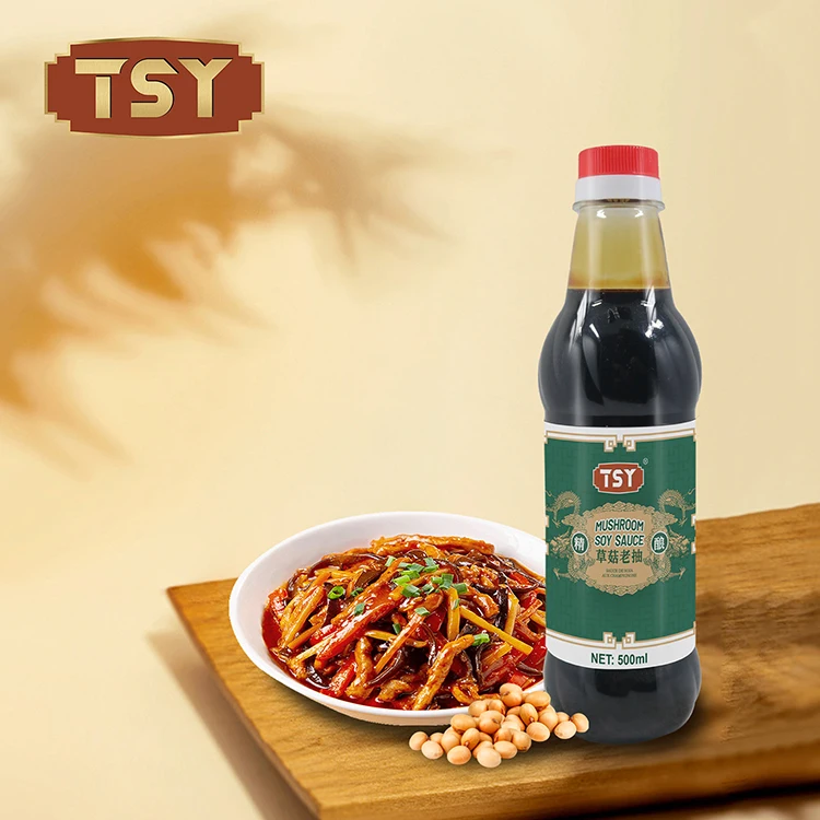Factory Supply Custom Soya Sauce Supermarket Mushroom Soy Sauce For Cooking