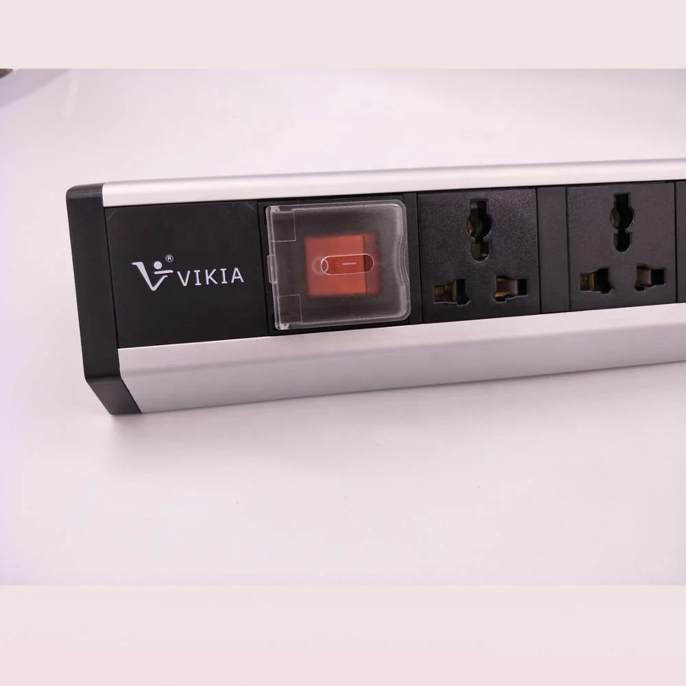 Универсальная Выдвижная розетка типа 3 с быстрой зарядкой USB и