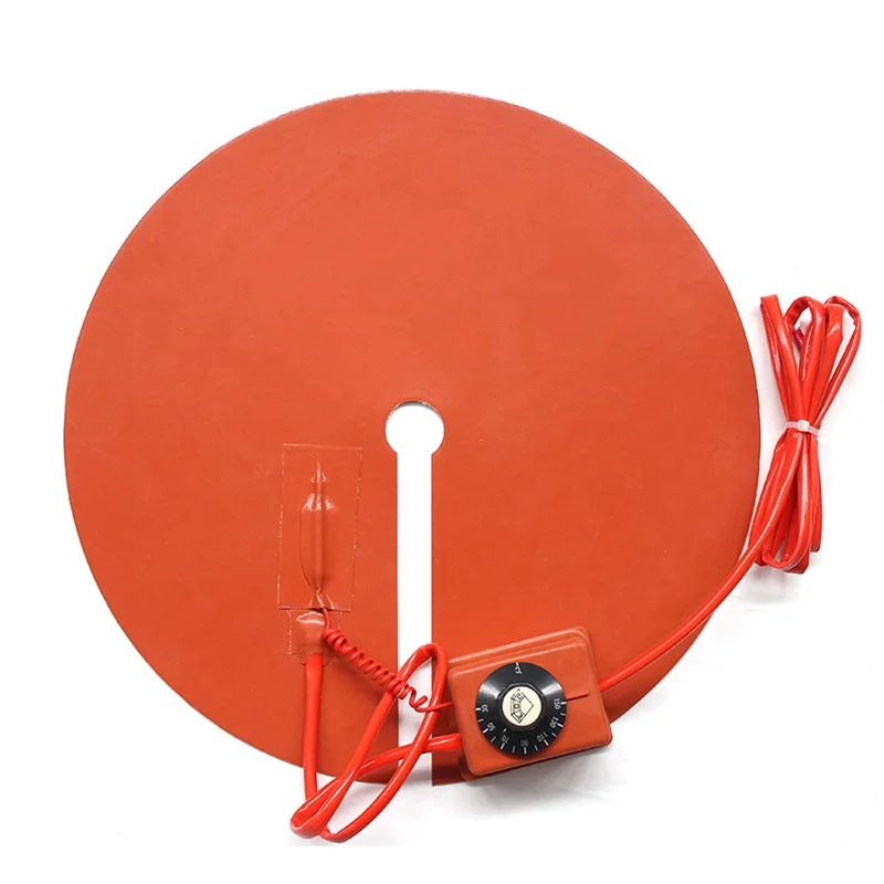 Industrial custom flexible silicone rubber heater heating pad 12v heating element