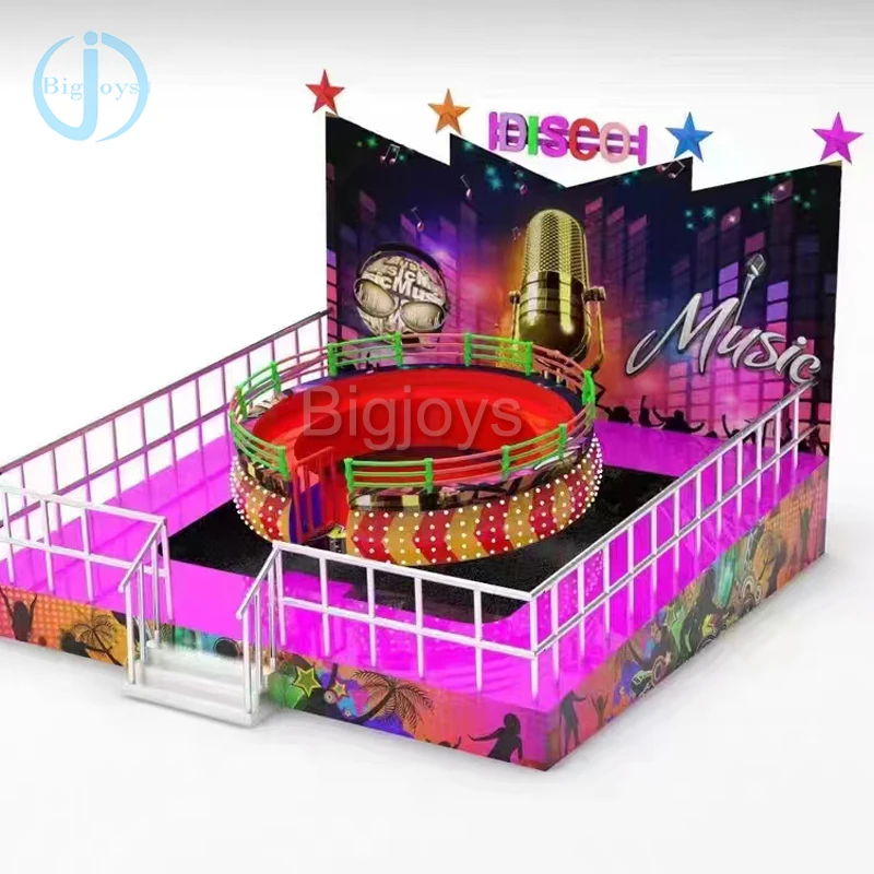 Competitive Prices Of Thrilling Rides Equipment Amusement Park Mini Disco Rotating Tagada On Sale