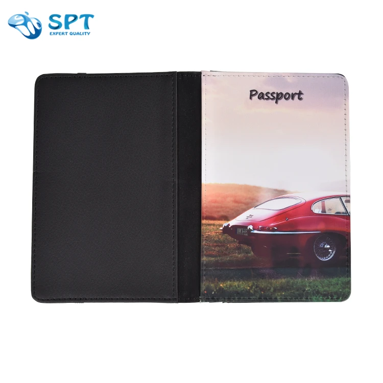 2022 New Sublimation Blank Leather Passport Book; Passport Holder Wallet, Passport Sublimation