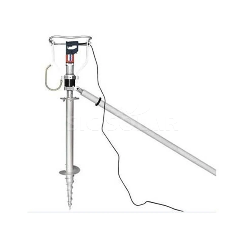 Hot sale solar panel pile driver  solar pile driver ramming machine for solar project and solar panel