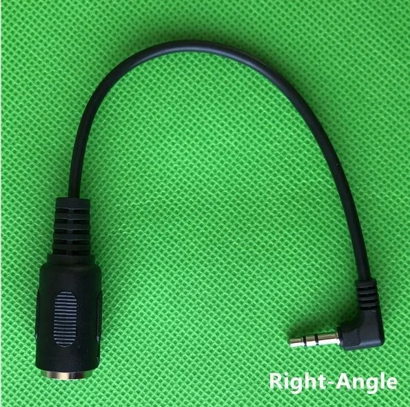 Right  Angle 3.5mm TRS Jack to MIDI 5pin Din Female Adapter Cable