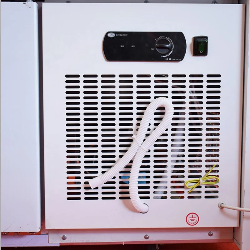 Curved Glass counter refrigerator cooked food display cabinet deli showcase freezer