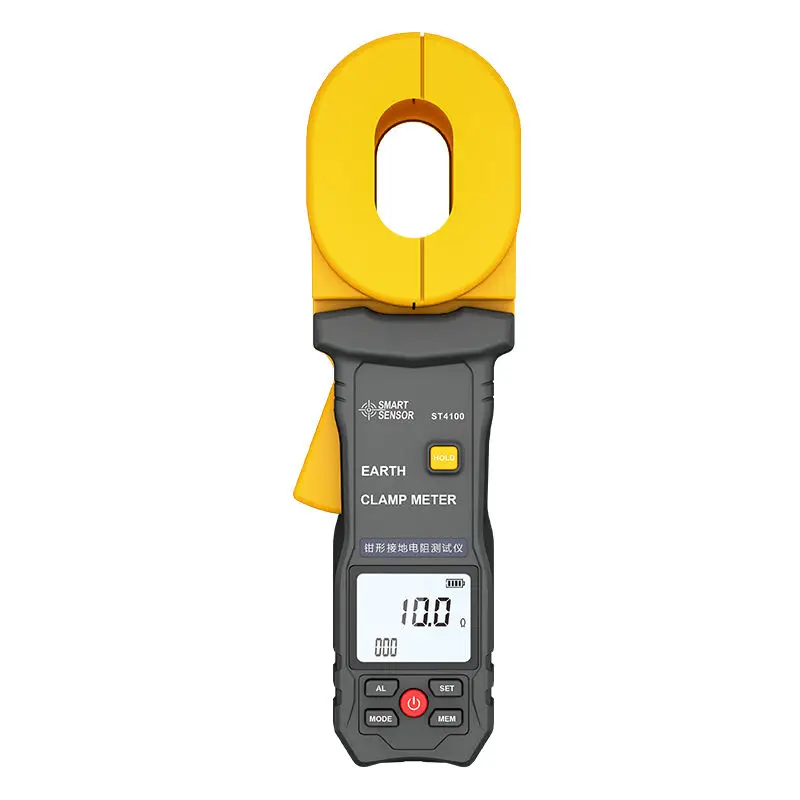 Smart Sensor ST4100 ST4800 500 ohms 1200 ohms 30A Clamp-on ground resistance testers earth resistance meter