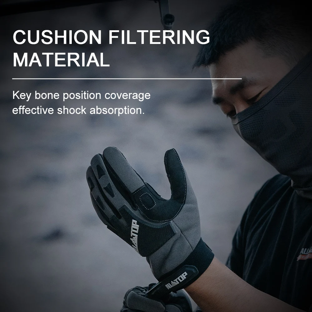 China Factory Customization New Design Full Finger Motorcycle Racing Motocross Racing Gloves