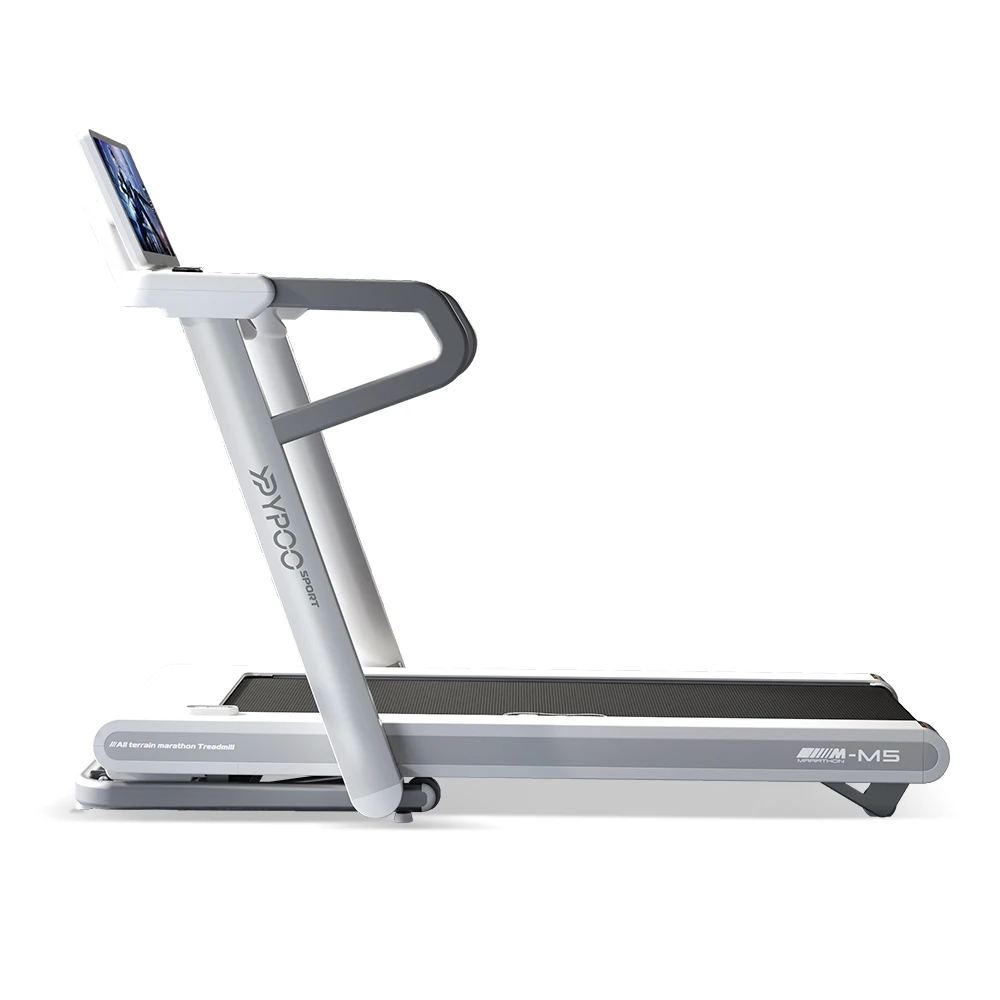 YPOO new brushless motor running machine motorized treadmill with  YPOOFIT APP treadmills germany fitness