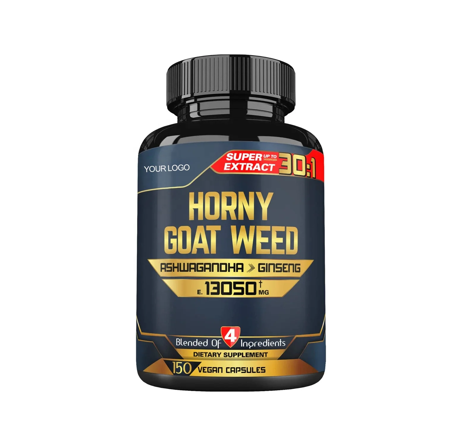 OEM/ODM Natural Herbal Man Capsules Horny Goat Weed Capsules Enhance Energy Horny Goat Weed Capsules