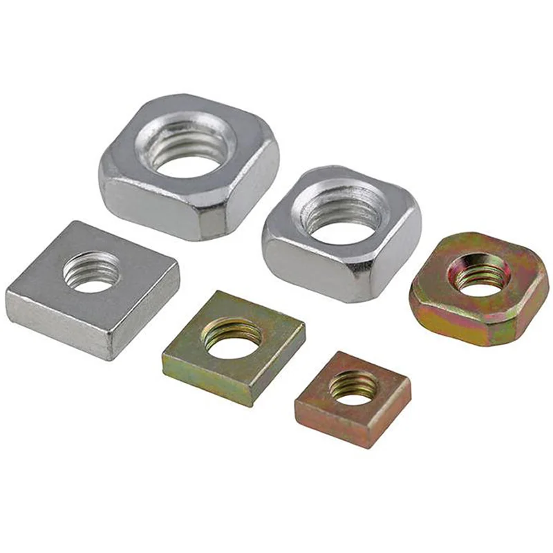 Sunpoint Hardware Din 557 din 557 din562 suppliers ss340 m20 m2 m2.5 m3 m5  m6 m8 m14 m16 8.8 5/8 square nut